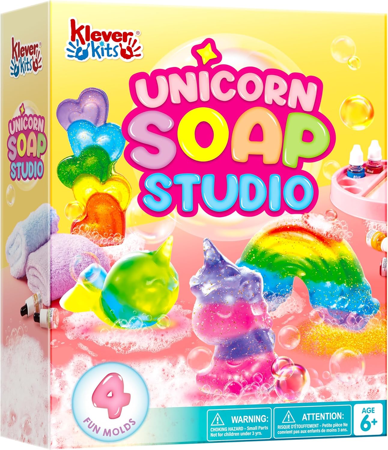 Soap Making Lab - 조이파이 유니콘 비누 만들기 키트 소녀