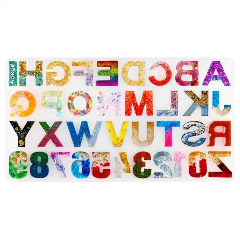Soap Making Store - 1pc/2pcs/3pcs LettersAtoZ,Number0to9실리콘 몰드, DIYCrafts용, 비누 만들기,