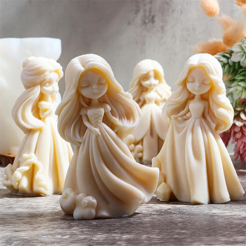 Soap Making Items - 멀티 스타일 달콤한 공주 실리콘 양초