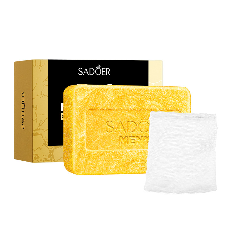 럭셔리 남성용 3-in-1 골든 클렌징 비누: 상쾌하고 - Castor Oil Soap 리뷰 및 가격