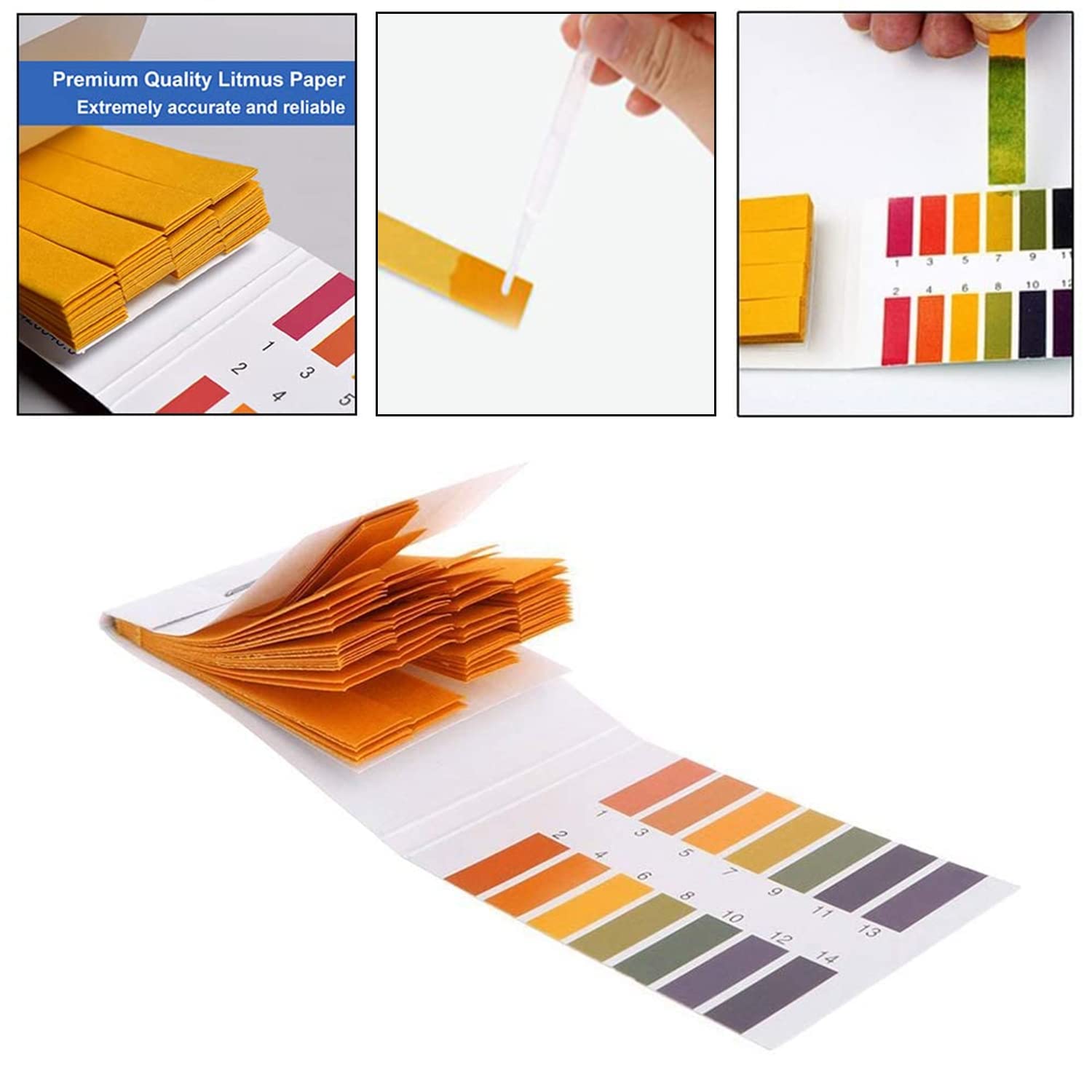 PH 테스트 스트립, 1600 스트립, 전체 범위 1- - Soap Making Books 리뷰 및 가격