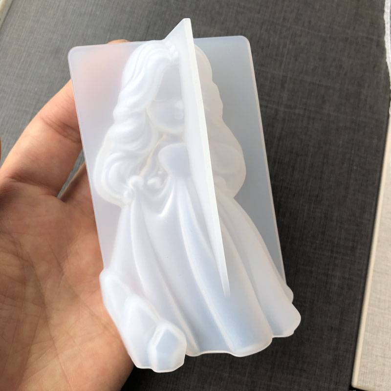 3D 귀여운 공주 실리콘 양초 금형 천사 소녀 비누 수 - Soap Making Store 리뷰 및 가격