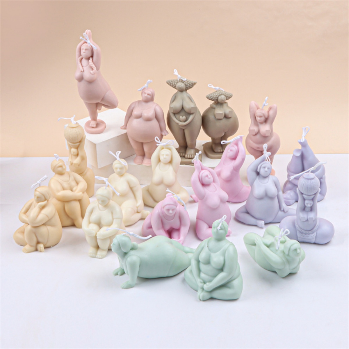 3D 레이디 바디 캔들 금형 요가 포즈 비누 향기로운  - Soap Making In Home 리뷰 및 가격