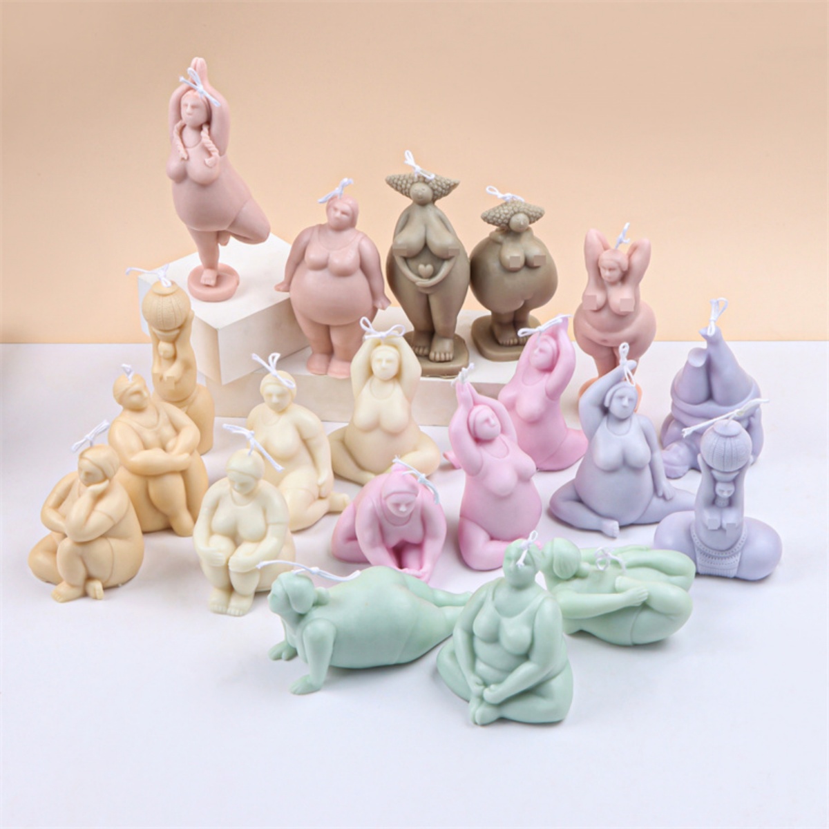 3D 레이디 바디 캔들 금형 요가 포즈 비누 향기로운  - Soap Making In Home 리뷰 및 가격