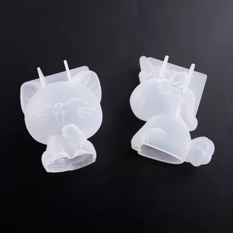 3D 기하학 실리콘 유니콘 고양이 사슴 곰 금형 비누  - Soap Making Store 리뷰 및 가격