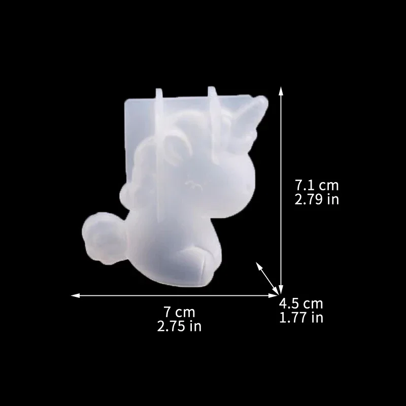 3D 기하학 실리콘 유니콘 고양이 사슴 곰 금형 비누  - Soap Making Store 리뷰 및 가격