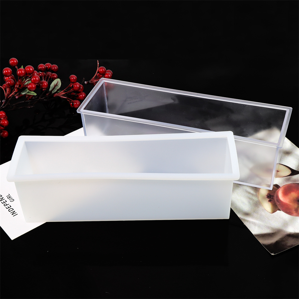1.2리터 직사각형 투명 플라스틱 박스 실리콘 비누 몰 - Soap Making Books 리뷰 및 가격