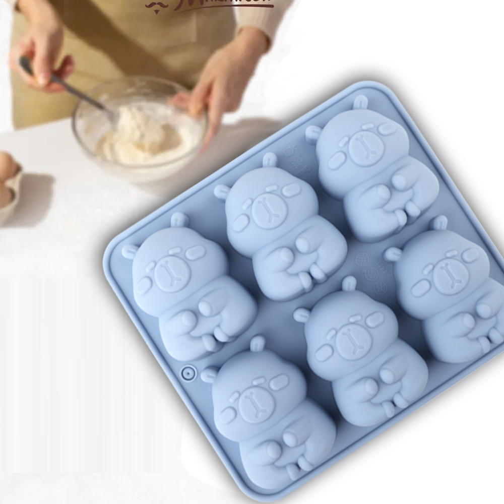 귀여운 카피바라 모양의 실리콘 케이크 몰드, 초콜릿,  - Soap Making Store 리뷰 및 가격