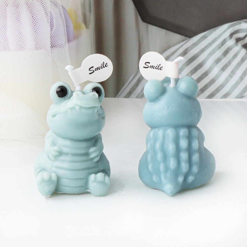 3D 귀여운 악어 양초 실리콘 몰드 사랑스러운 웃는 악 - Soap Making In Home 리뷰 및 가격