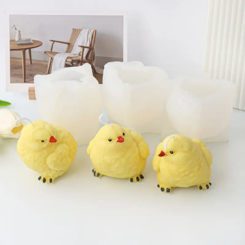 사랑스러운 병아리 양초 실리콘 금형 DIY 미니 동물  - Soap Making In Home 리뷰 및 가격