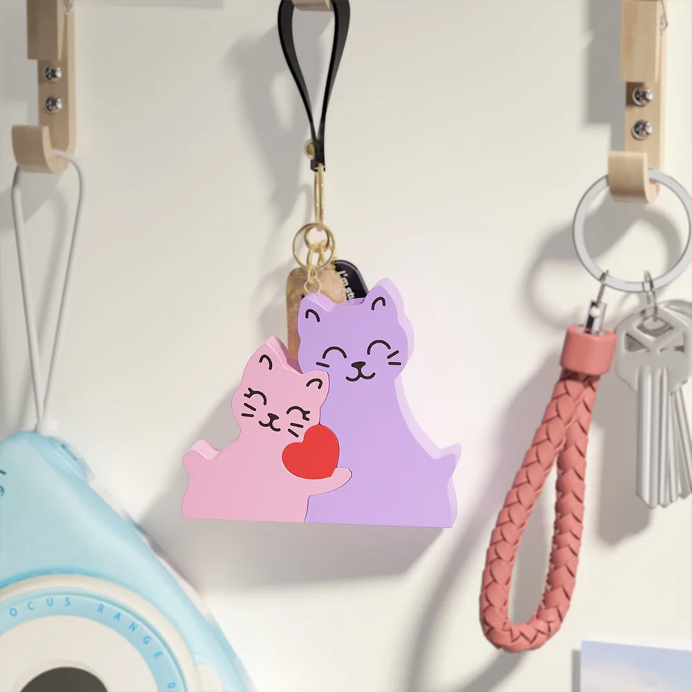 동물 가족 사랑 포옹 실리콘 양초 금형 개 고양이 곰  - Soap Making Items 리뷰 및 가격