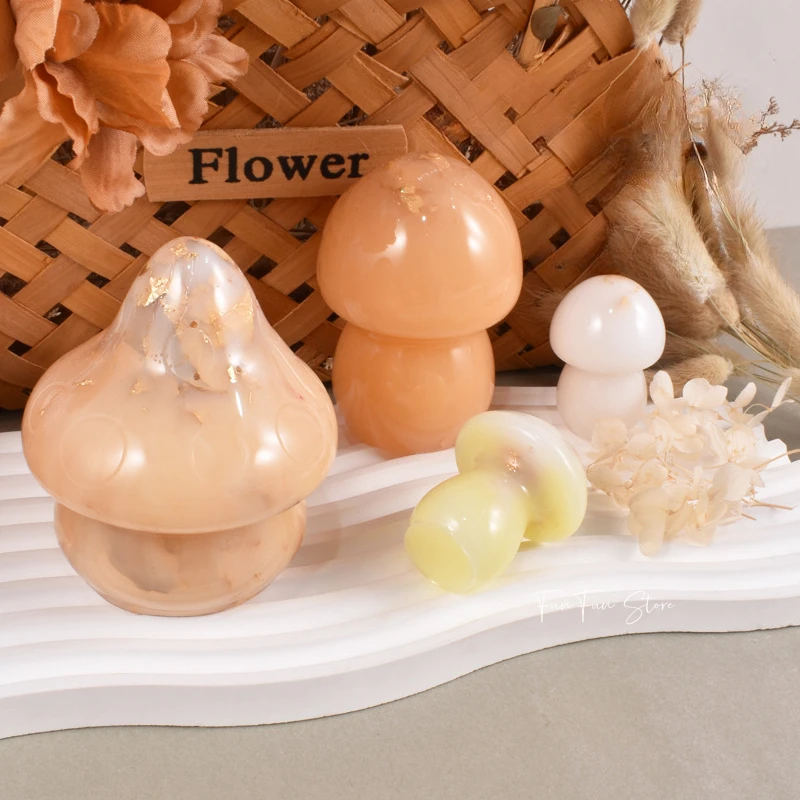 3D 버섯 양초 실리콘 금형 크리스탈 수지 에폭시 주조 - Soap Making Items 리뷰 및 가격
