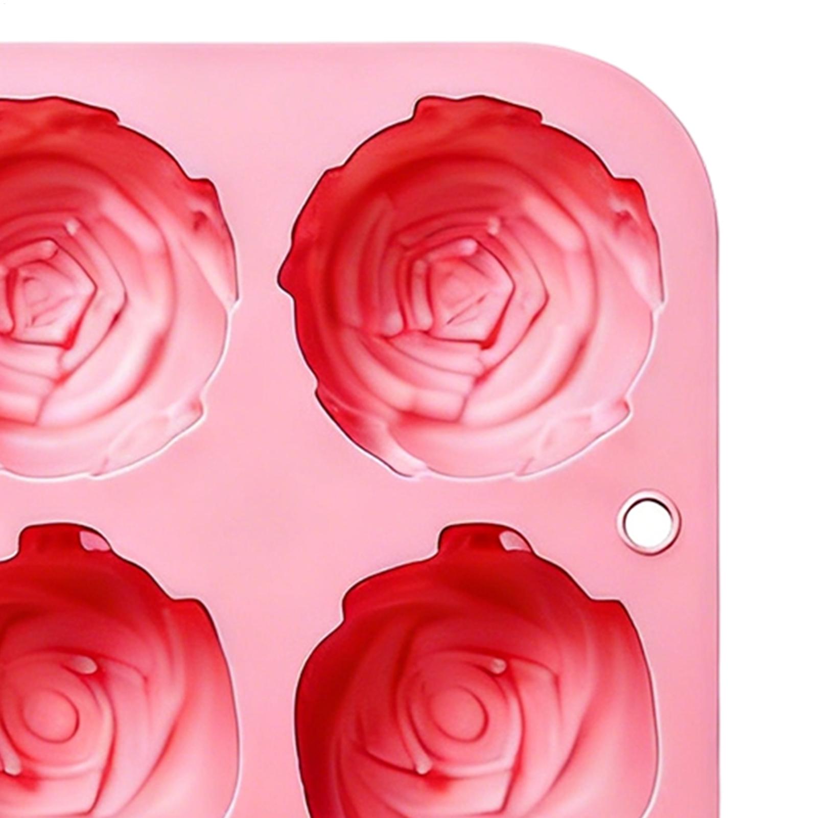 8구 장미꽃 실리콘 몰드 수제 비누 양초 실리콘 몰드  - Soap Making In Home 리뷰 및 가격
