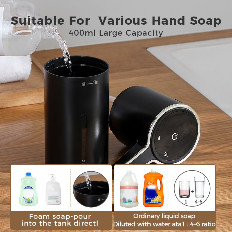 신형 벽걸이형 자동 비누 디스펜서 폼 스마트 손 세정기 - Soap Making Lab 리뷰 및 가격
