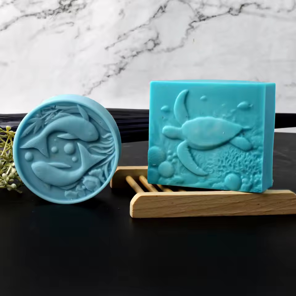 3D 해마 실리콘 비누 몰드 DIY 바다거북 상어 동물 - Soap Making In Home 리뷰 및 가격