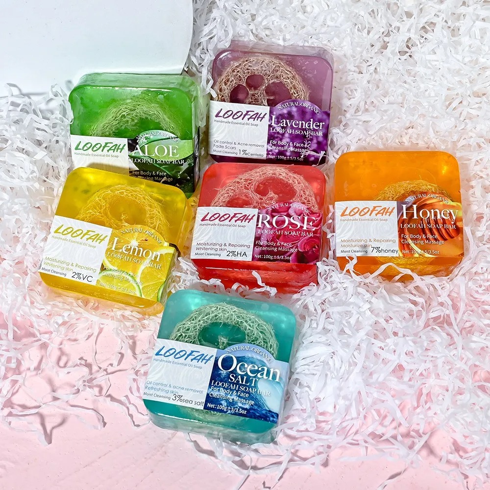 100g 유기농 라벤더 에센셜 오일 비누, 신체, 얼굴 - Castor Oil Soap 리뷰 및 가격