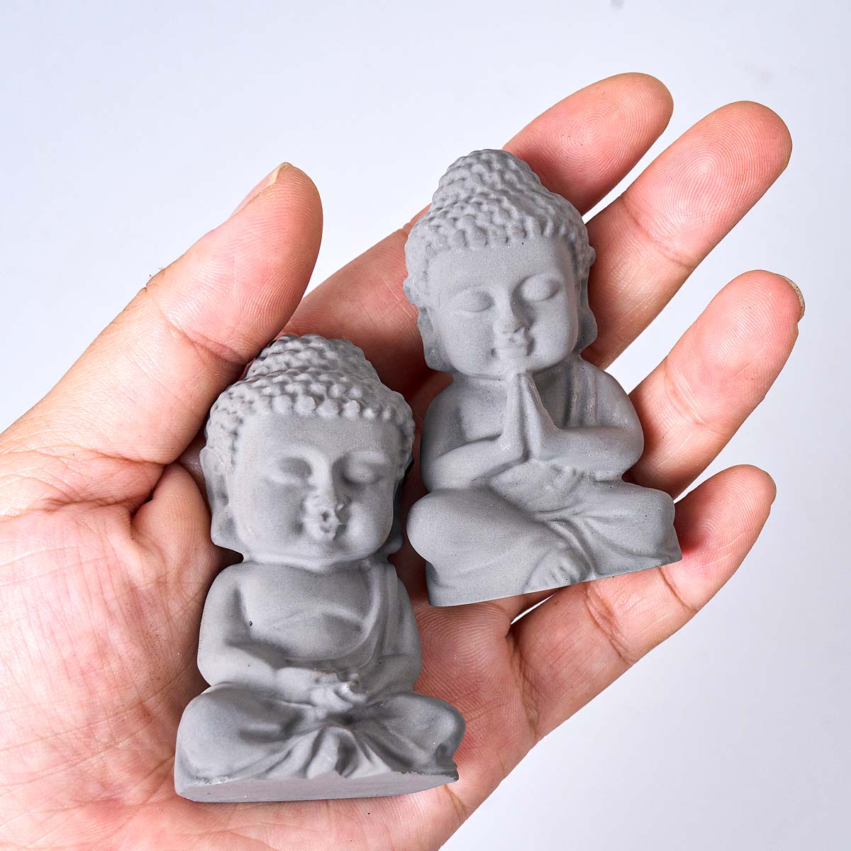 작은 불상 실리콘 캔들 몰드 DIY 선(禪) 장식품 석 - Soap Making Items 리뷰 및 가격