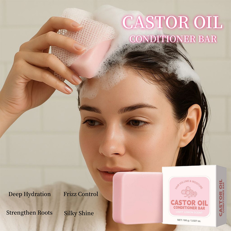 캐스터 오일 컨디셔너 비누 바, 보습 영양 고체 샴푸, - Castor Oil Soap 리뷰 및 가격